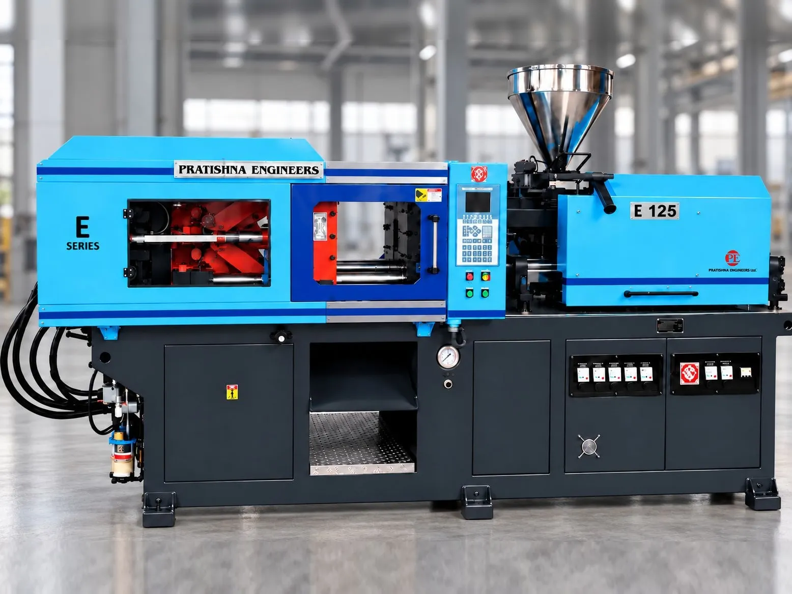 Pratishna E Series horizontal injection moulding machine