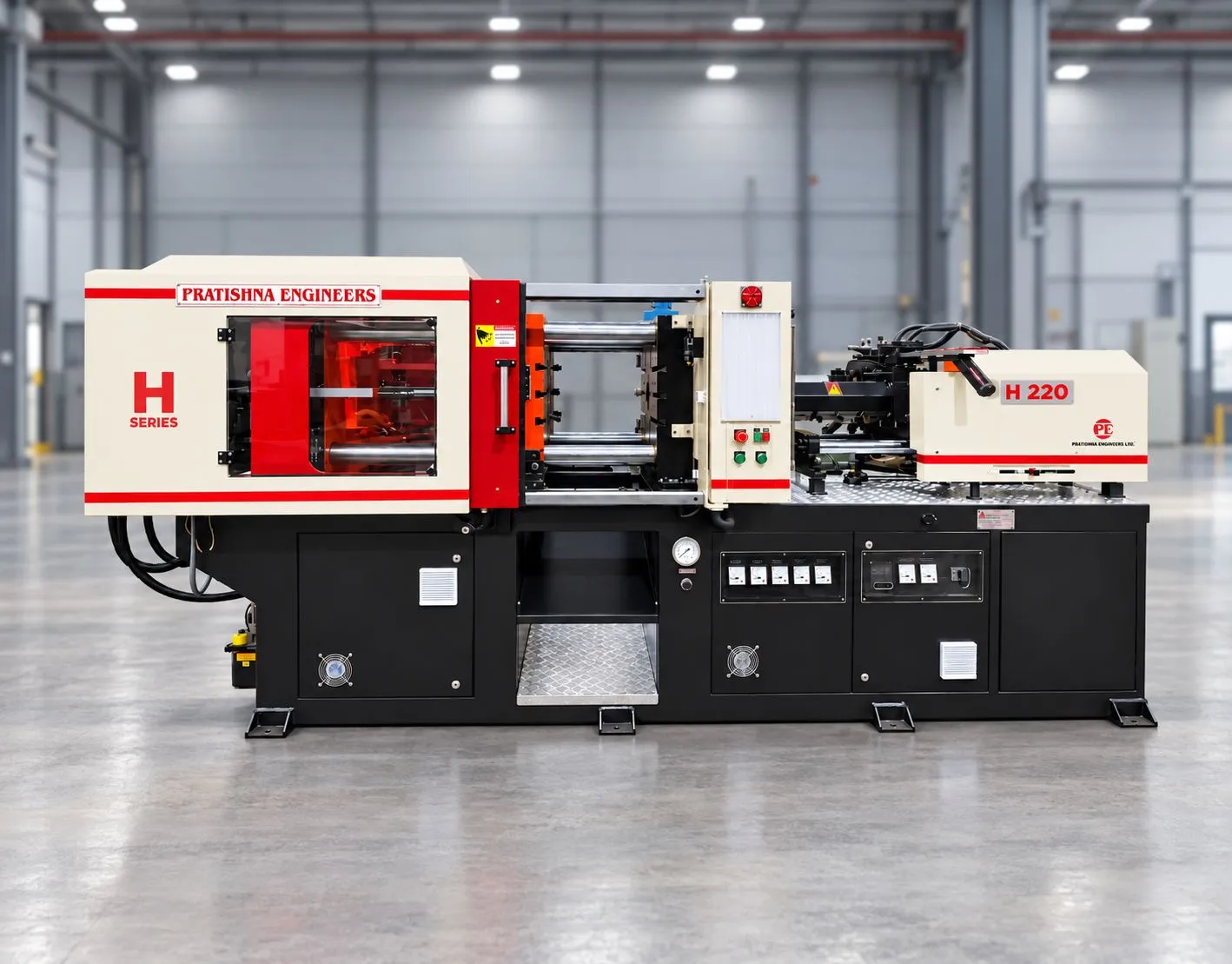 Pratishna H Series horizontal injection moulding machine